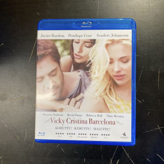 Vicky Cristina Barcelona Blu-ray (VG+/M-) -komedia/draama-